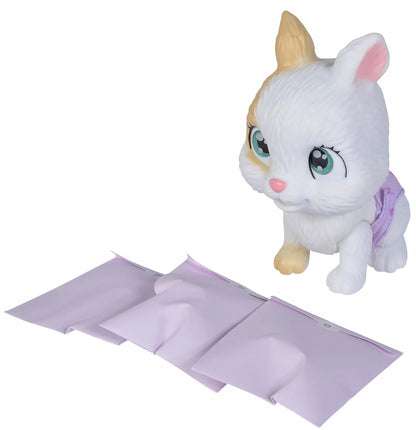 Simba „Pamper Petz“ interaktyvus triušiukas, geria ir šlapinasi, 20 cm, su priedais