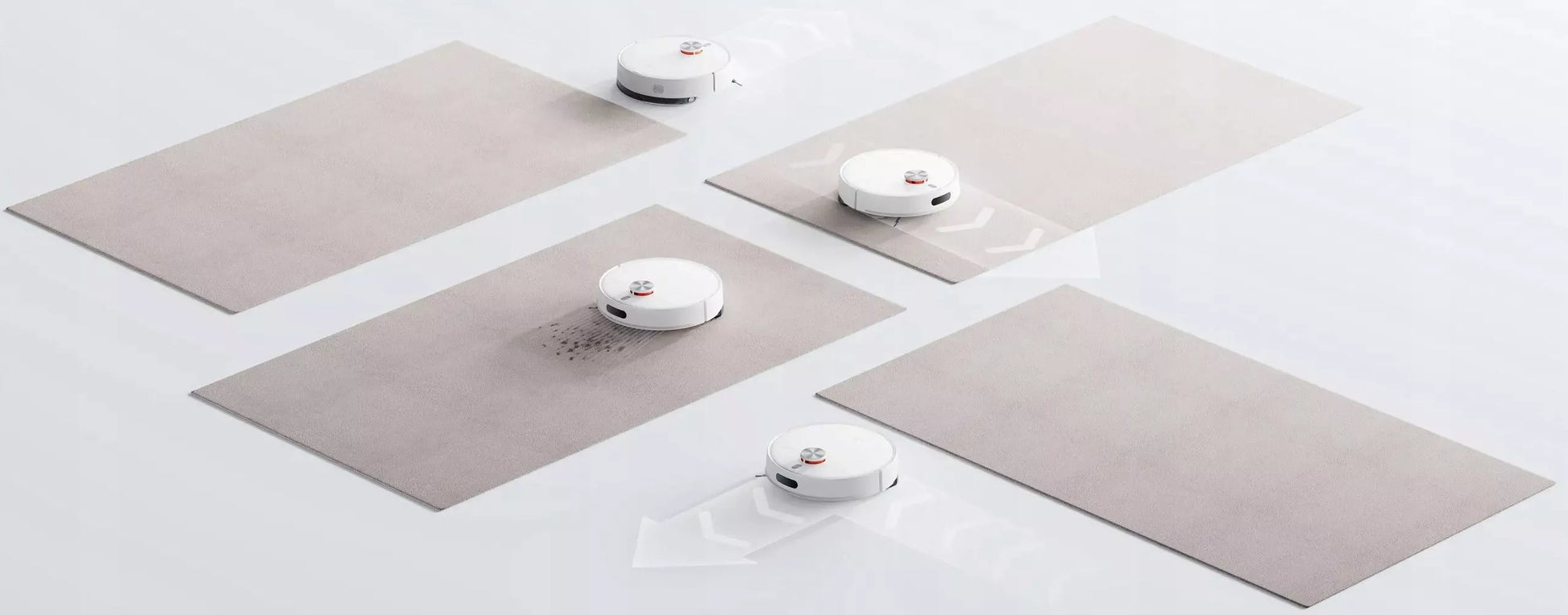 Siurblys robotas Xiaomi Vacuum S40 70W baltas