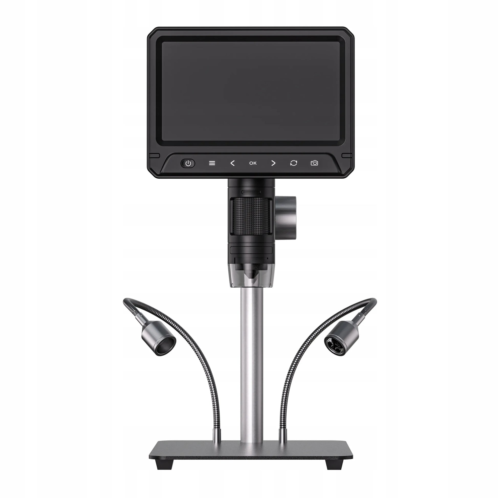 Skaitmeninis mikroskopas su 1200x priartinimu 12MP 28LED HD 7" ekranu 32GB MicroSD