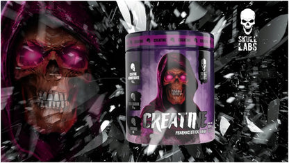 „Skull Labs“ kreatino monohidratas, 300 g – maisto papildas