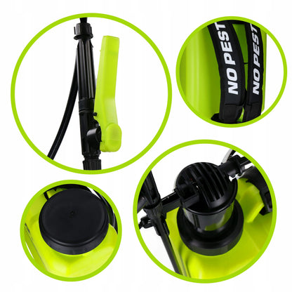Slėginis kuprinis sodo purkštuvas GARDENBLAST NO PEST 16L
