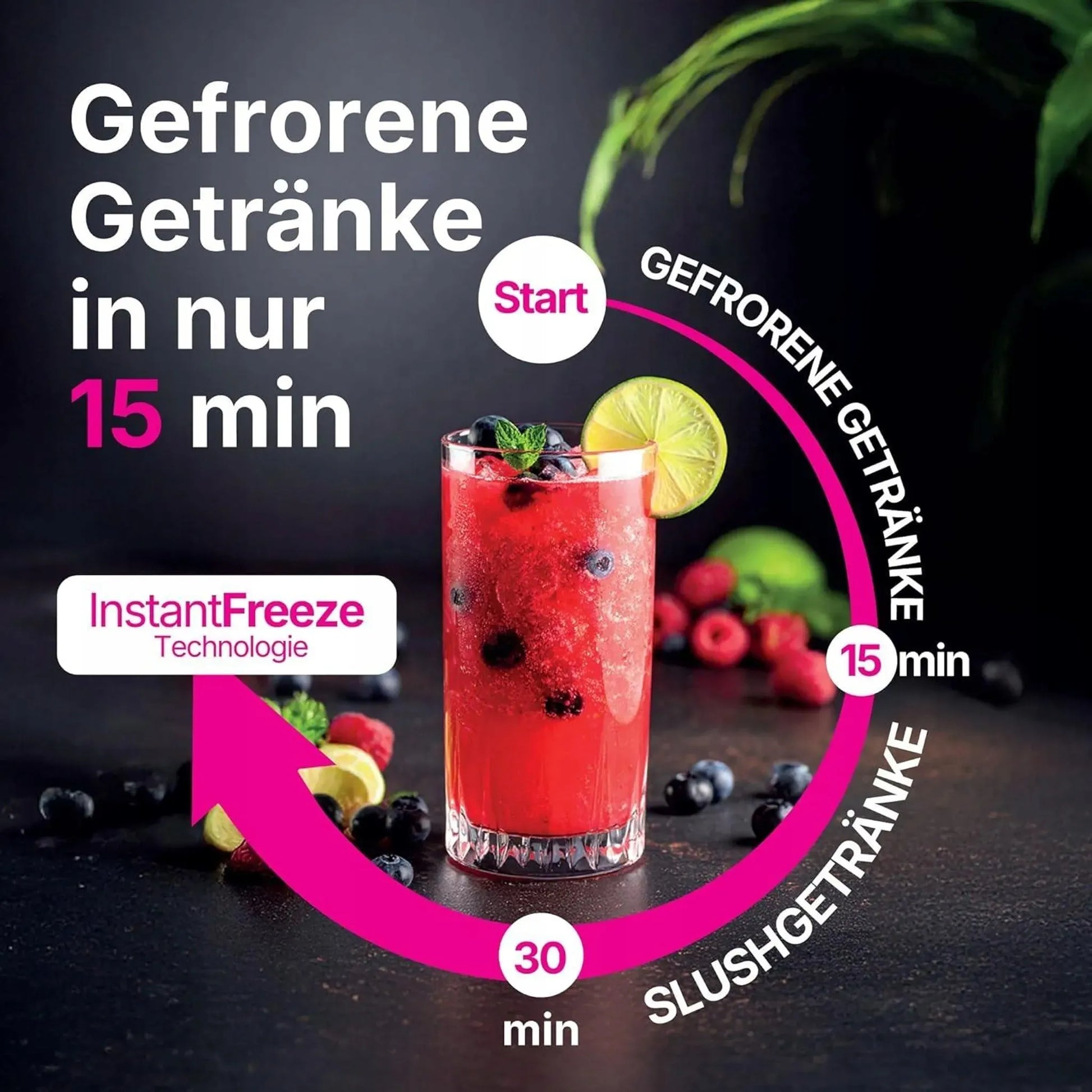 Slush gėrimų aparatas 7-viename Seeger SuperSlush, 2 l, šalta kava