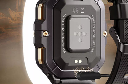 Smartwatch Cubot C28 AI – šarvuotas, atsparus vandeniui, skambučiai, lietuviškas meniu, vyriškas