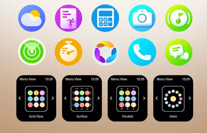 Smartwatch Cubot C28 AI – šarvuotas, atsparus vandeniui, skambučiai, lietuviškas meniu, vyriškas