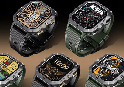 Smartwatch Cubot C28 AI – šarvuotas, atsparus vandeniui, skambučiai, lietuviškas meniu, vyriškas