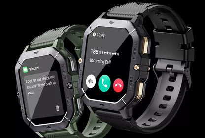 Smartwatch Cubot C28 AI – šarvuotas, atsparus vandeniui, skambučiai, lietuviškas meniu, vyriškas