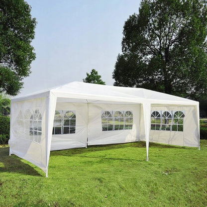 Sodo palapinė maitinimo vakarėlių renginių 3x6m paviljonas prekybinis 6 sienos 18m2