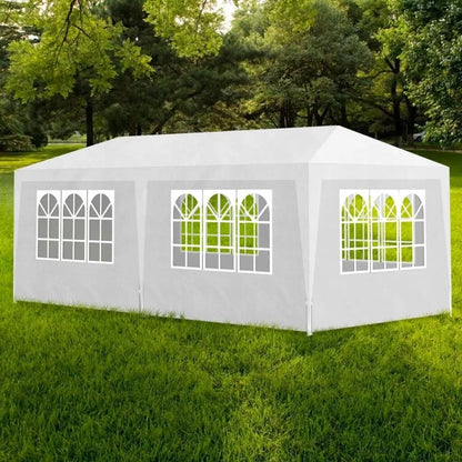 Sodo palapinė maitinimo vakarėlių renginių 3x6m paviljonas prekybinis 6 sienos 18m2