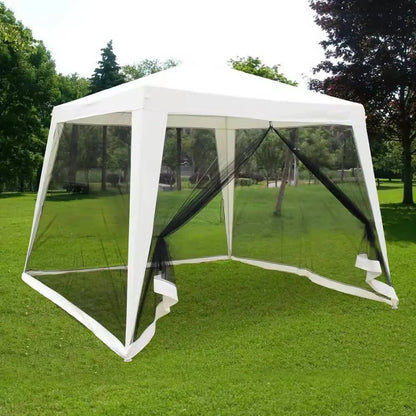 Sodo pavėsinė 3x3m su tinkleliu nuo vabzdžių ir užtrauktuku