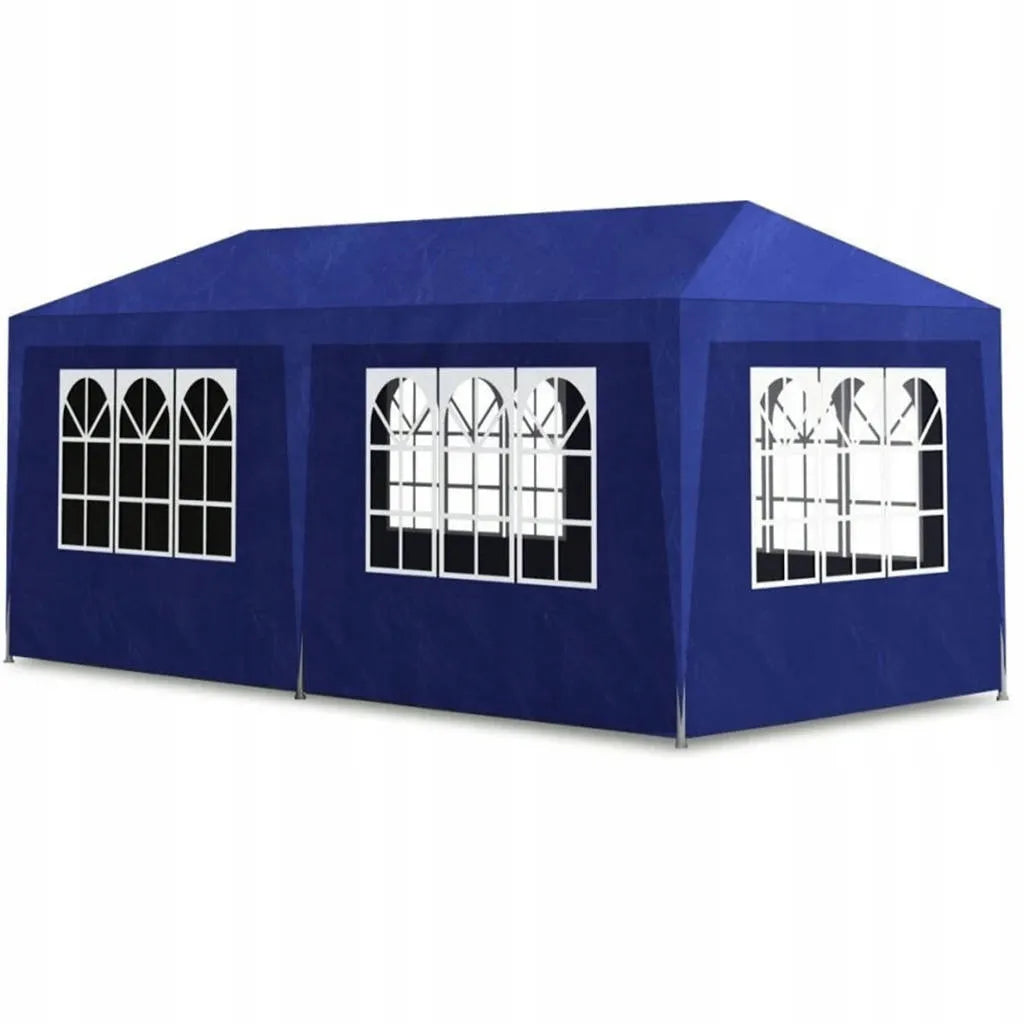 Sodo paviljonas prekybinė palapinė 3x6 m su 6 sienelėmis