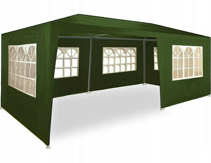 Sodo paviljonas prekybos palapinė 3x6 m + 6 šoninės sienelės