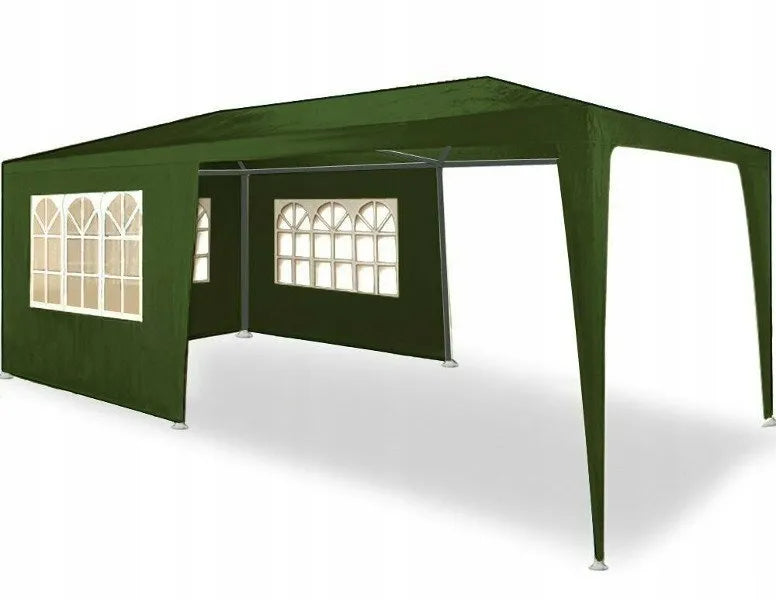 Sodo paviljonas prekybos palapinė 3x6 m + 6 šoninės sienelės