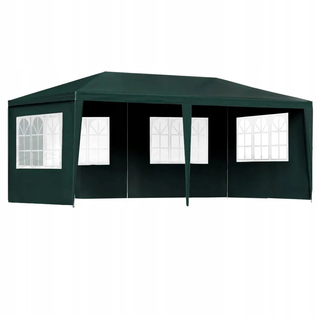 Sodo paviljonas prekybos palapinė 3x6 m + 6 šoninės sienelės