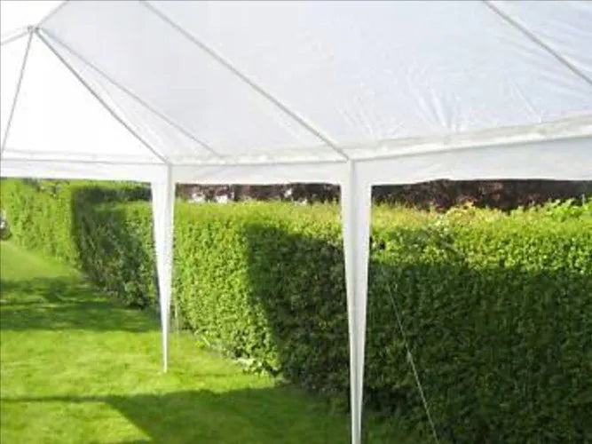 Sodo paviljonas, renginių ir maitinimo palapinė, baltas 3x9 m + 8 sienelės