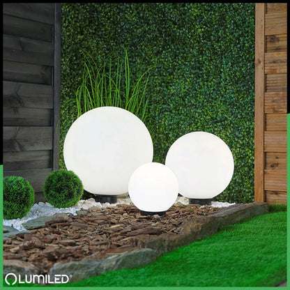 Sodo rutulio formos lauko šviestuvas Lumiled LED 30 cm