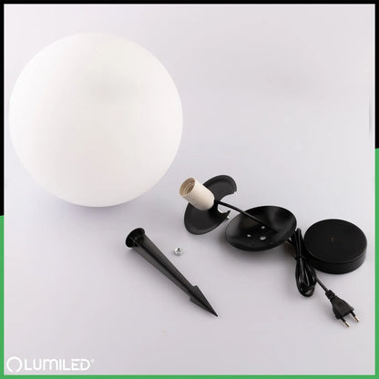 Sodo rutulio formos lauko šviestuvas Lumiled LED 30 cm