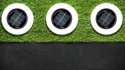 Sodo šviestuvas į žemę, dekoratyvinis