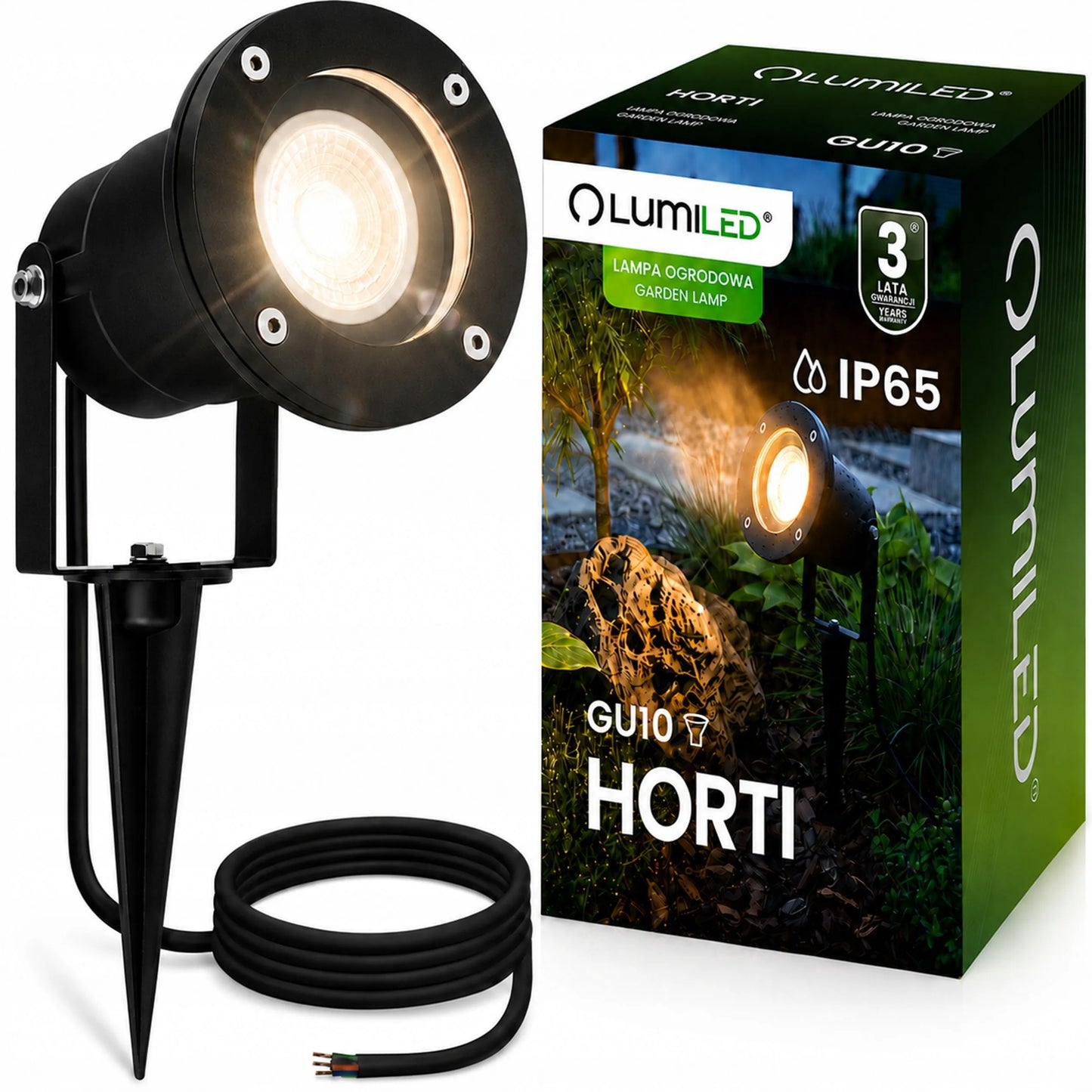 Sodo šviestuvas įsmeigiamas LED VANDENIUI ATSPARUS