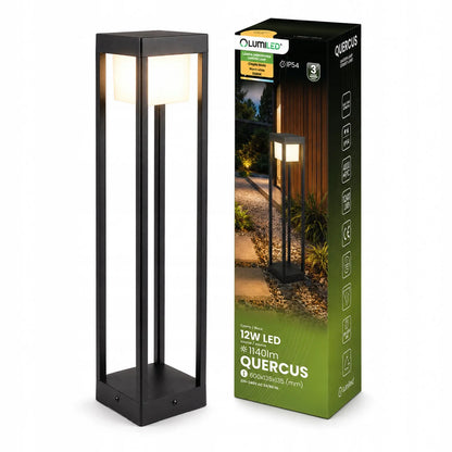 SODO ŠVIESTUVAS Lauko pastatomas LED stulpas 60cm 230V Vandeniui atsparus