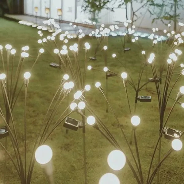 Sodo šviestuvas PUKI 75 cm 6 LED kiaulpienė