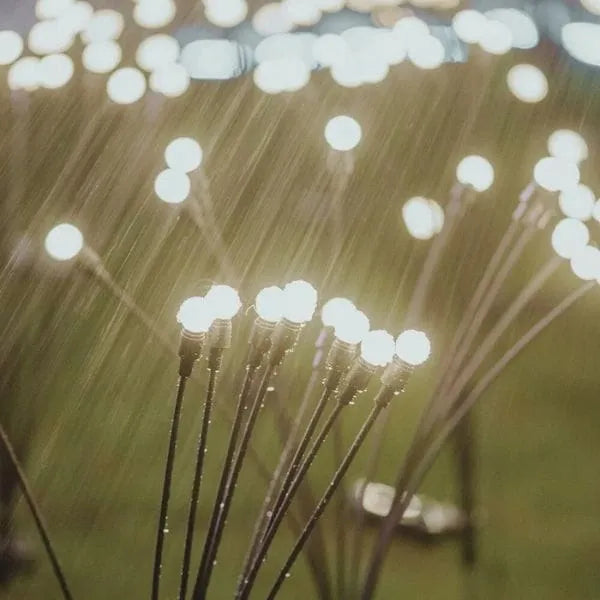 Sodo šviestuvas PUKI 75 cm 6 LED kiaulpienė