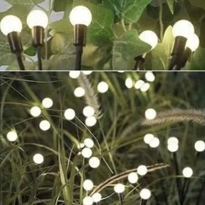 Sodo šviestuvas PUKI 75 cm 6 LED kiaulpienė