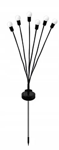 Sodo šviestuvas PUKI 75 cm 6 LED kiaulpienė