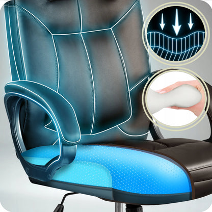 „Sofotel“ ergonomiška pasukama biuro kėdė, tamsiai ruda