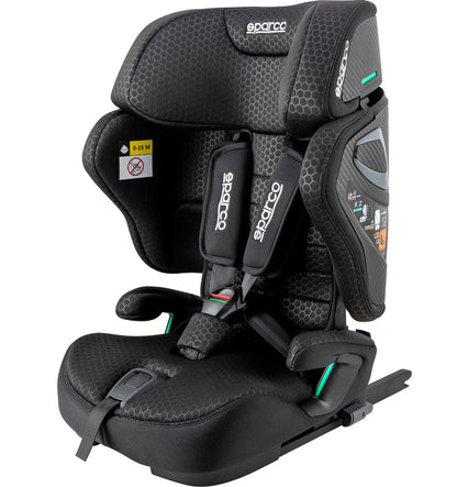 Sparco Kids SK8000i 76-150 cm automobilinė kėdutė, 15 mėn. – 12 metų, i-Size, ISOFIX, sulankstoma