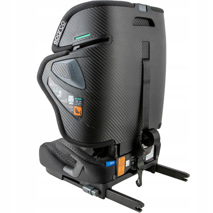 Sparco Kids SK8000i 76-150 cm automobilinė kėdutė, 15 mėn. – 12 metų, i-Size, ISOFIX, sulankstoma