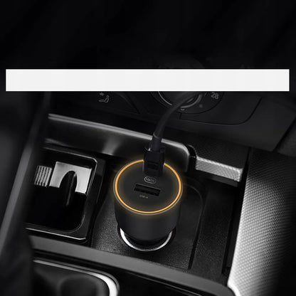Spartusis automobilinis įkroviklis Xiaomi Dual USB Car Charger 100W 1A1C