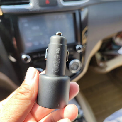 Spartusis automobilinis įkroviklis Xiaomi Dual USB Car Charger 100W 1A1C