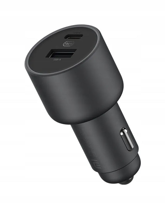 Spartusis automobilinis įkroviklis Xiaomi Dual USB Car Charger 100W 1A1C