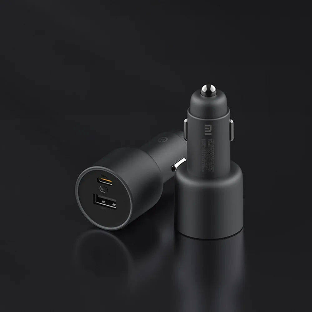 Spartusis automobilinis įkroviklis Xiaomi Dual USB Car Charger 100W 1A1C