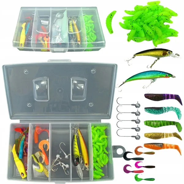 Spiningo masalų rinkinys, 78 vnt., Jaxon