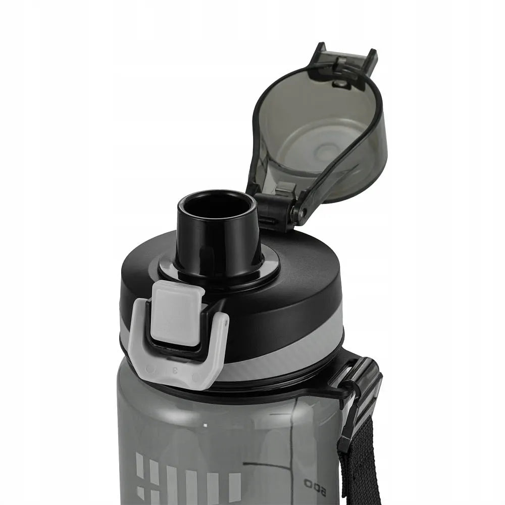 Sportinė gertuvė M-Tac su matavimo skale 750 ml, pilka