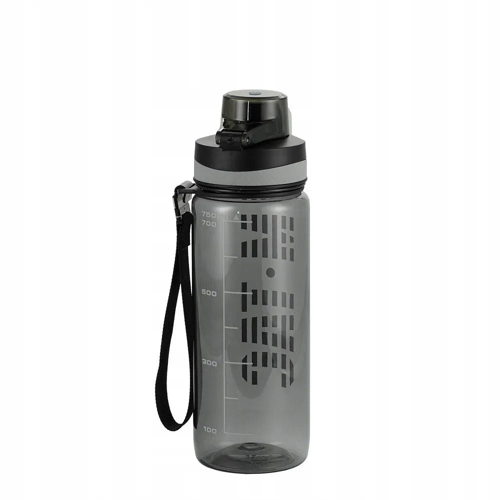 Sportinė gertuvė M-Tac su matavimo skale 750 ml, pilka