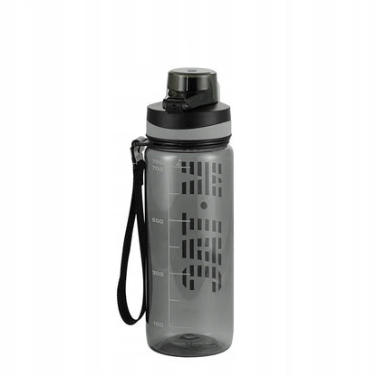 Sportinė gertuvė M-Tac su matavimo skale 750 ml, pilka