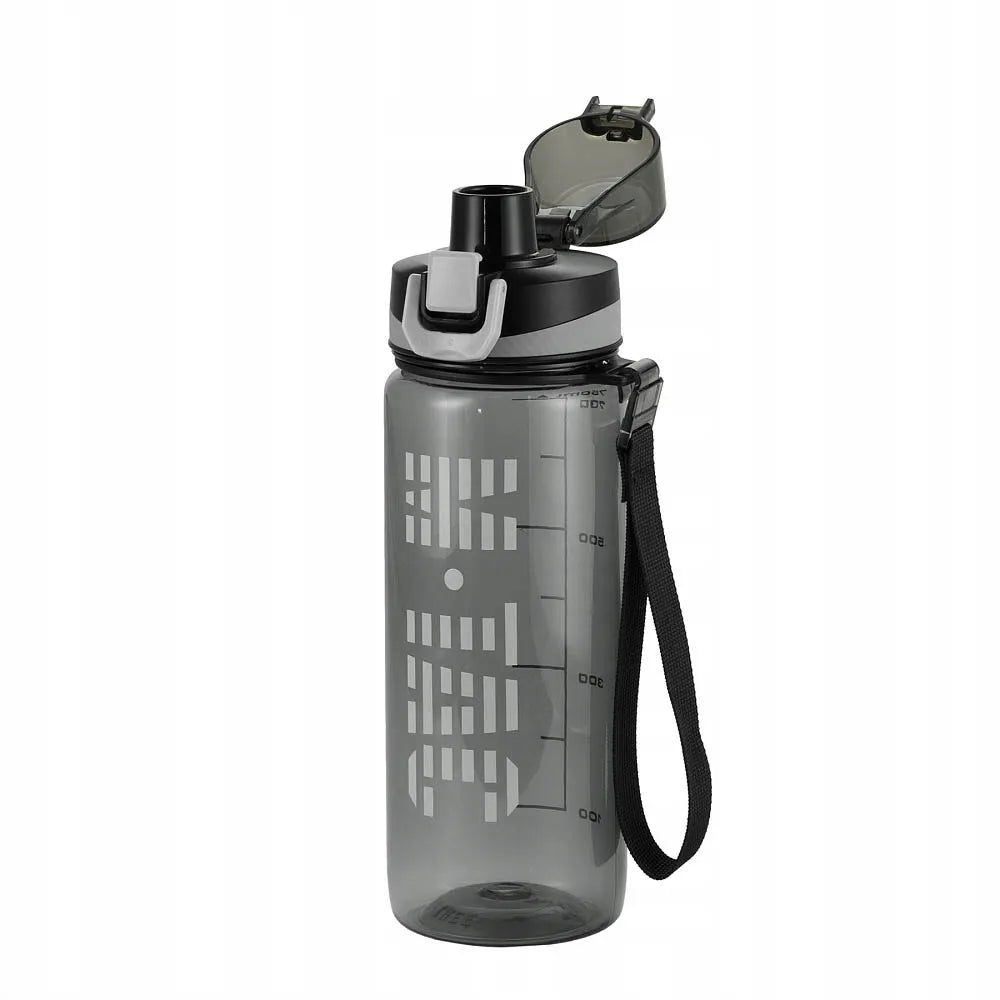 Sportinė gertuvė M-Tac su matavimo skale 750 ml, pilka