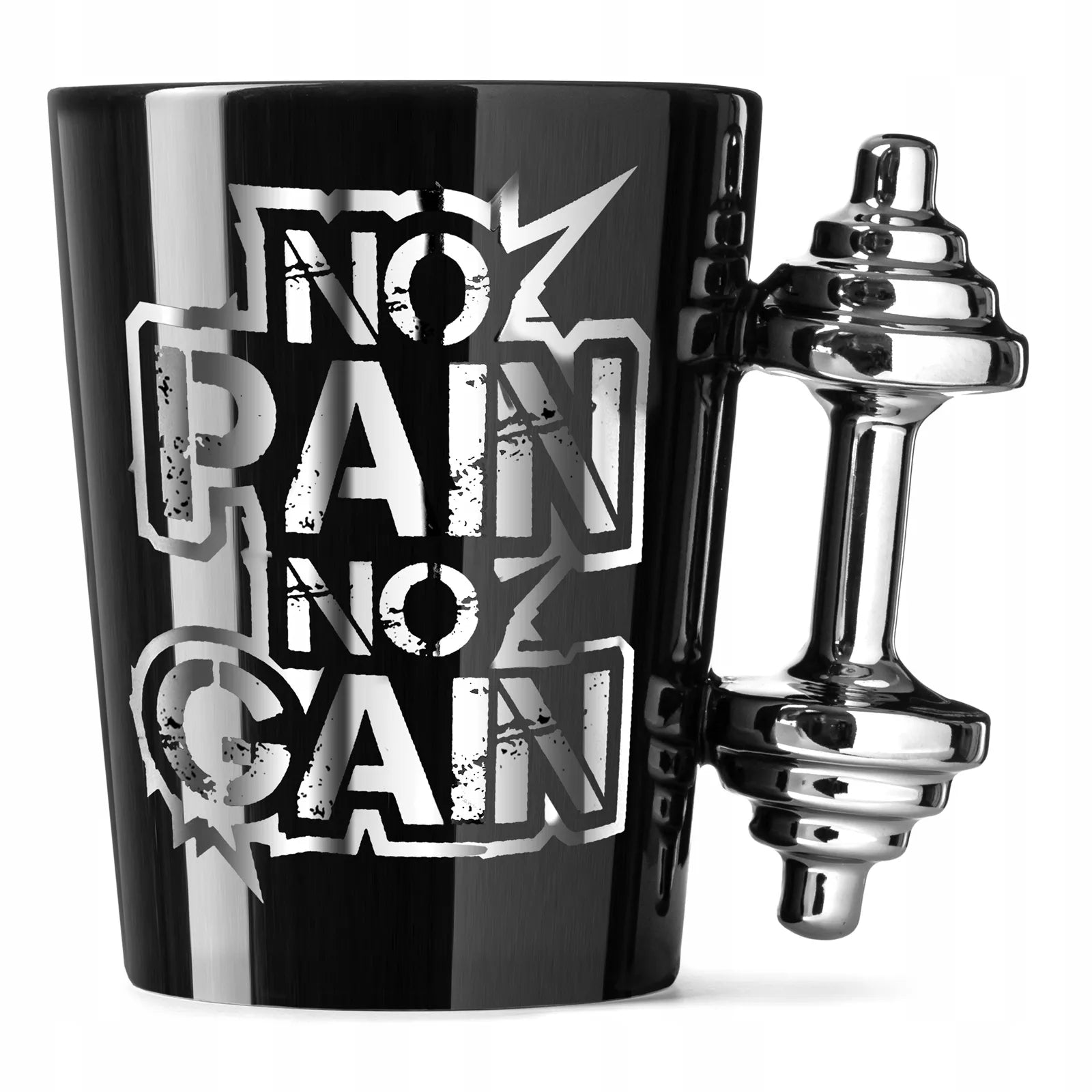 Sportinis puodelis „No Pain No Gain“