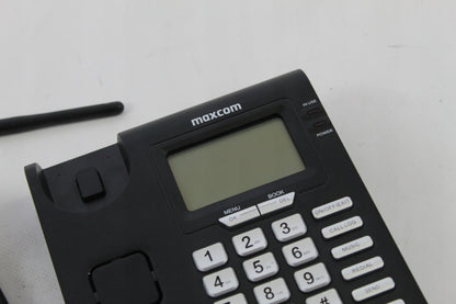 Stacionarus telefonas Maxcom MM28D su SIM kortele, laisvų rankų įranga, SMS
