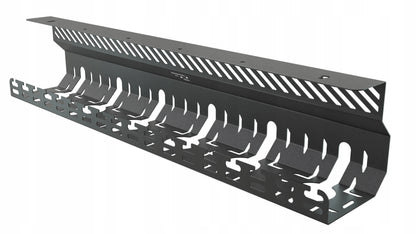 Stalflex kabelių organizatorius po stalu, 60 cm, metalinis, juodas