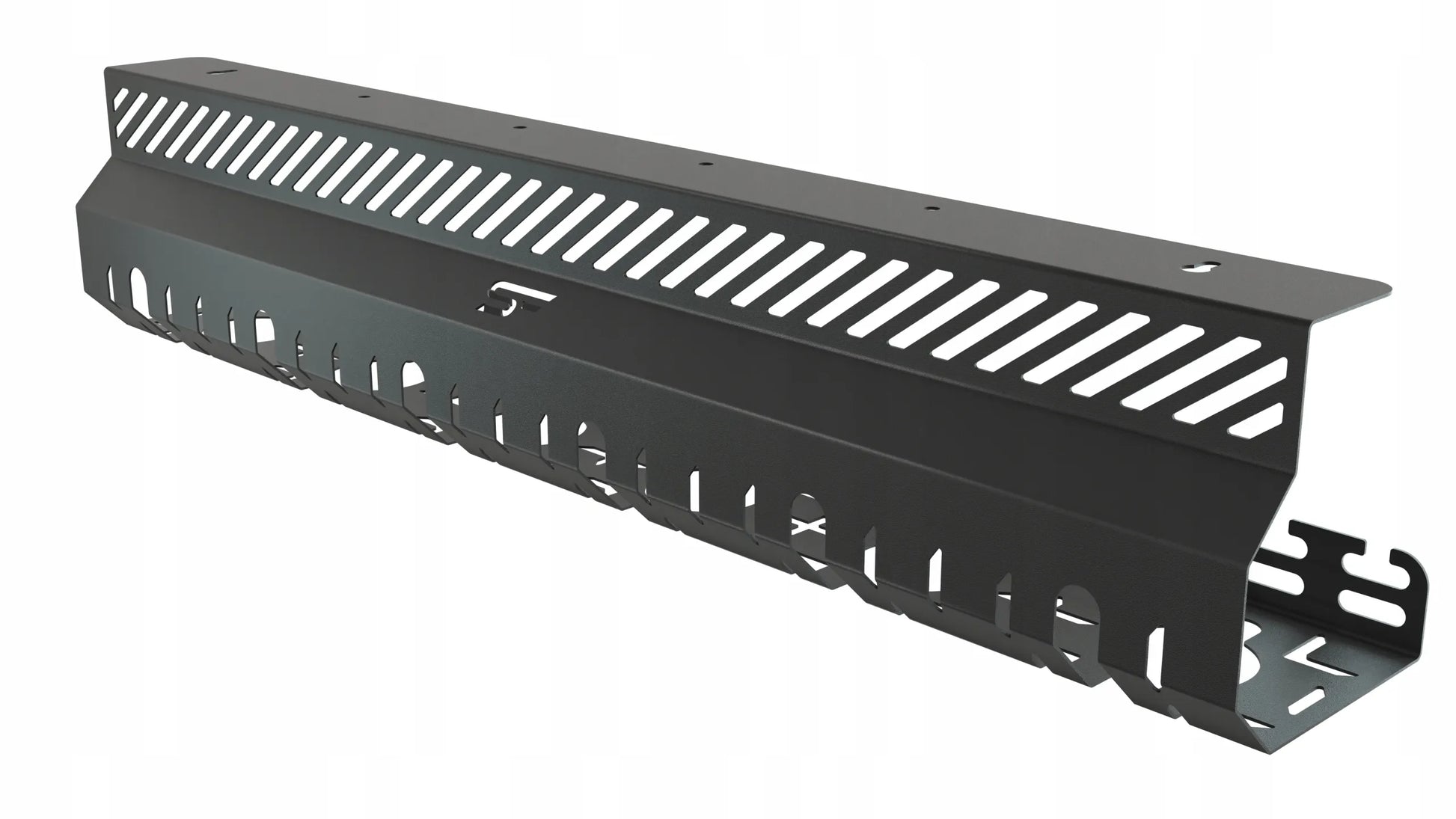 Stalflex kabelių organizatorius po stalu, 60 cm, metalinis, juodas