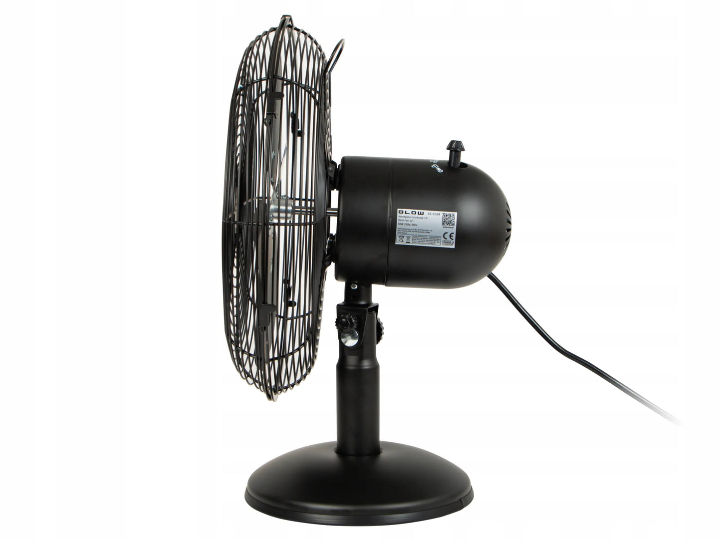 Stalinis ventiliatorius 30cm 50W juodas