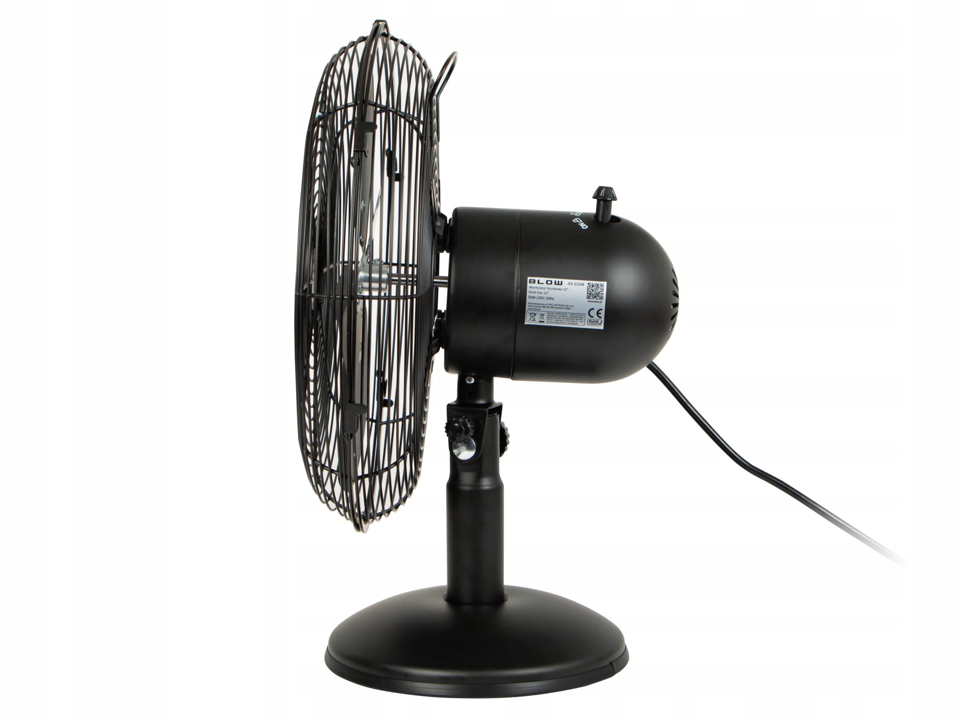 Stalinis ventiliatorius 30cm 50W juodas