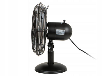Stalinis ventiliatorius 30cm 50W juodas