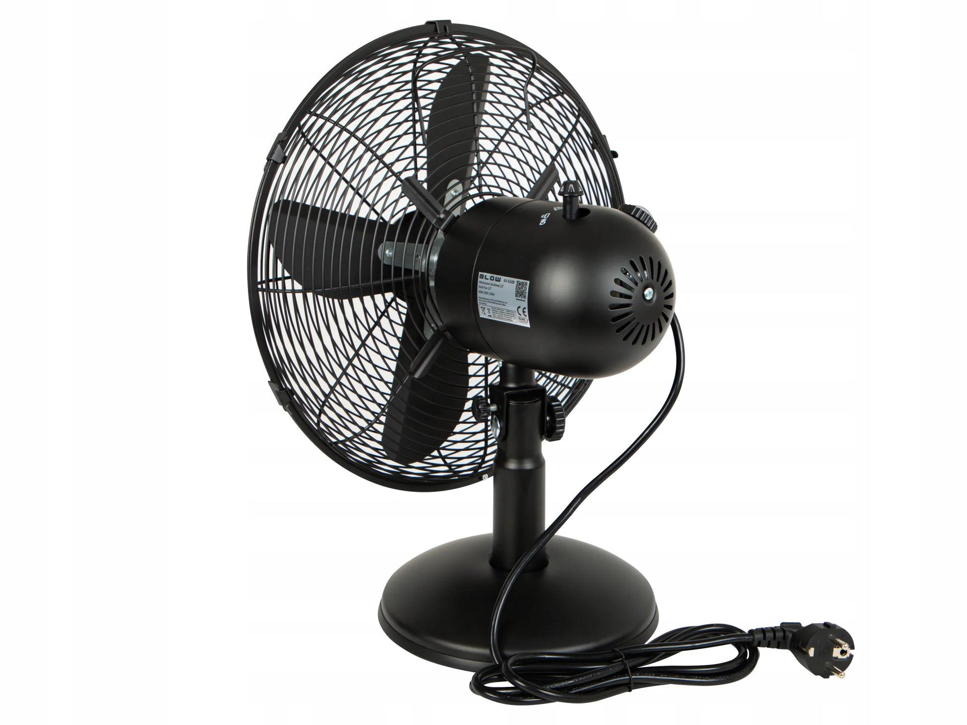 Stalinis ventiliatorius 30cm 50W juodas