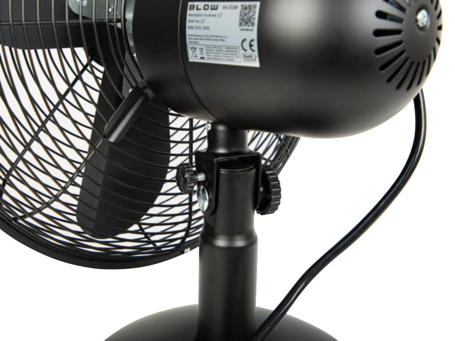 Stalinis ventiliatorius BLOW 30cm, 50W, juodas