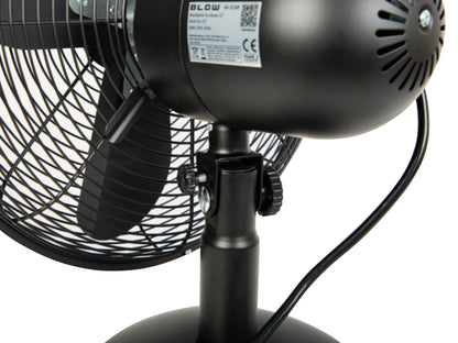 Stalinis ventiliatorius BLOW 30cm, 50W, juodas