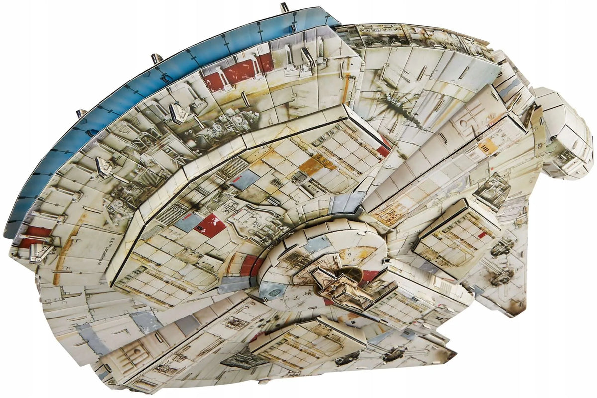 „Star Wars“ 3D dėlionė „Millennium Falcon“, 4D modelis, 43 cm